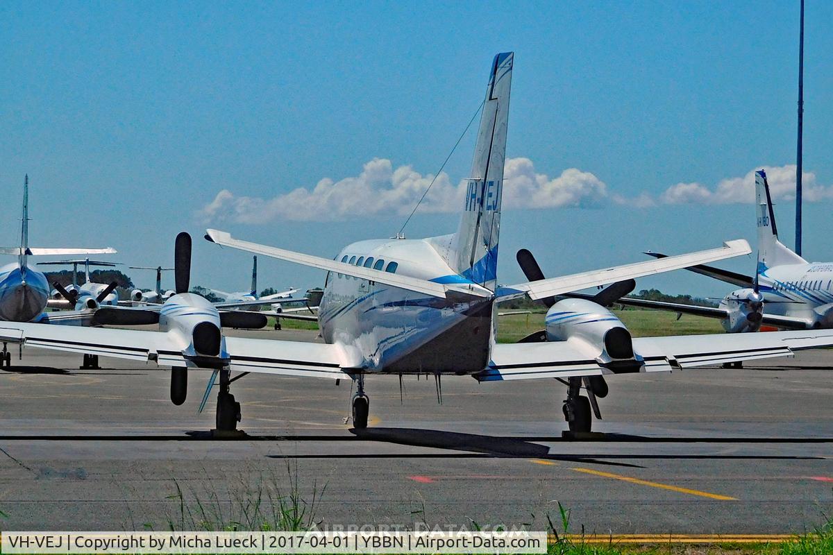 VH-VEJ, 1981 Cessna 441 Conquest II C/N 441-0249, At Brisbane