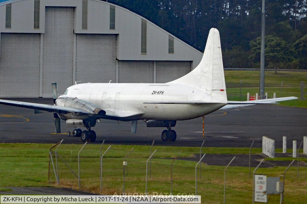 ZK-KFH, Convair 580(F) C/N 42, At Auckland
