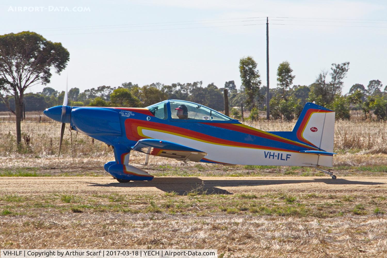 VH-ILF, 1982 Thorp T-18 Tiger C/N W85, AAAA Fly in Echuca 2017