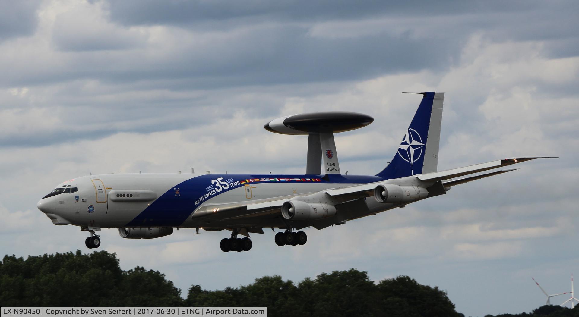 LX-N90450, 1979 Boeing E-3A Sentry C/N 22845, 35 years special at Geilenkirchen