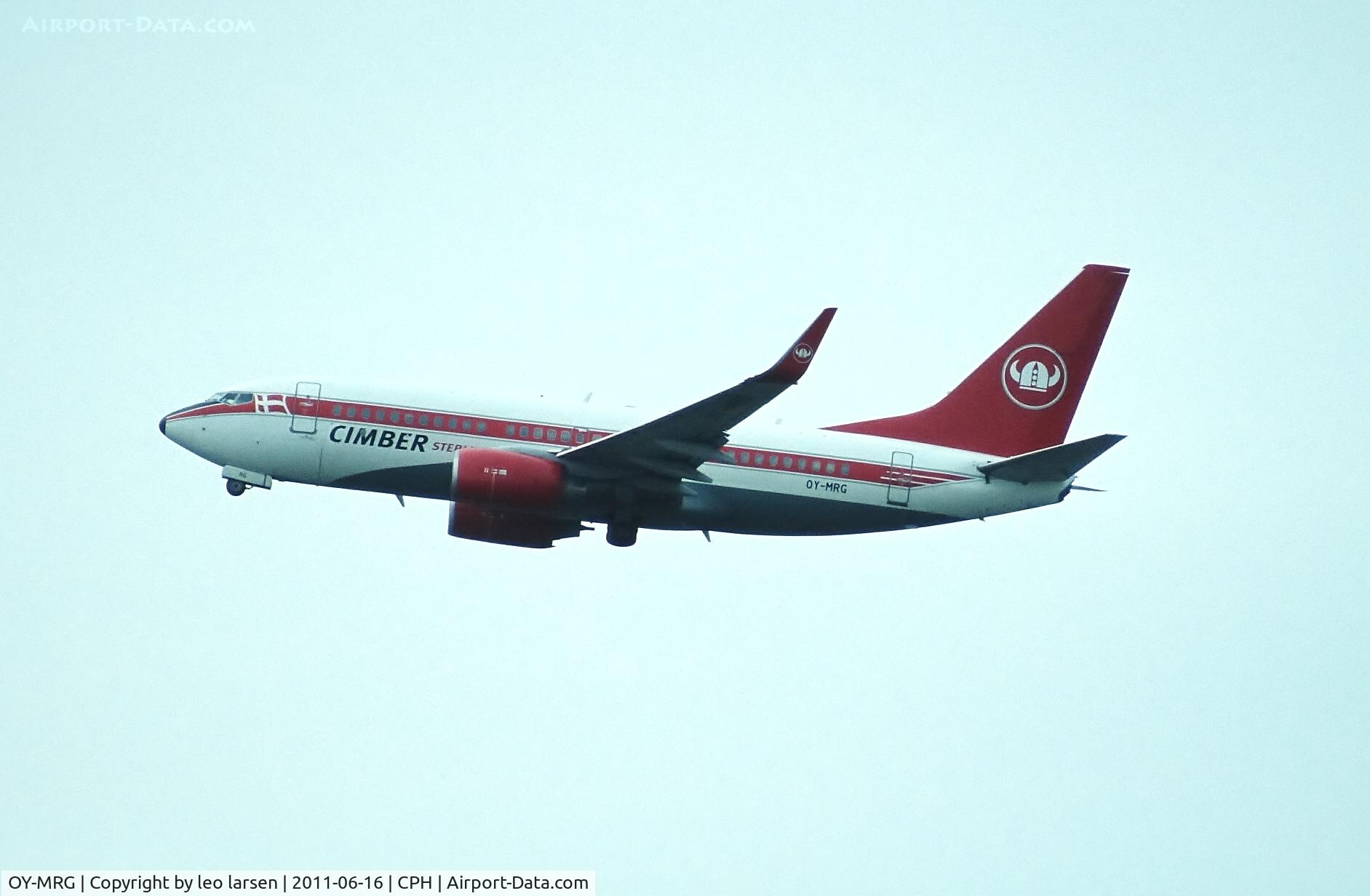 OY-MRG, 1999 Boeing 737-7L9 C/N 28010, Copenhagen 16.6.2011