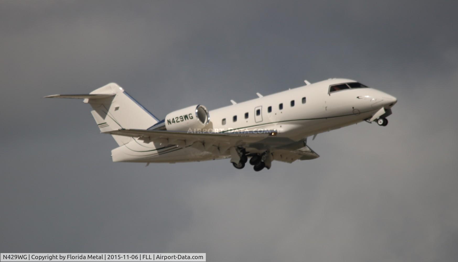 N429WG, 1997 Bombardier Challenger 604 (CL-600-2B16) C/N 5341, Challenger 604