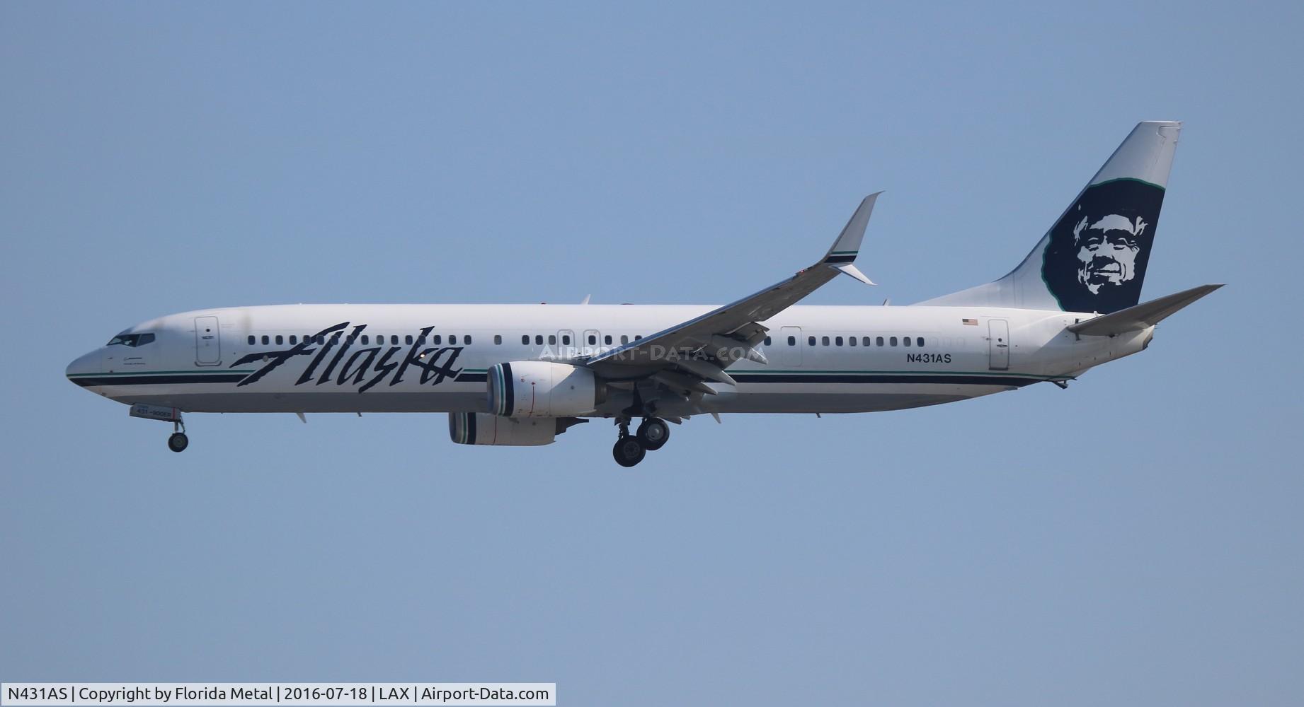 N431AS, 2013 Boeing 737-990/ER C/N 43255, Alaska