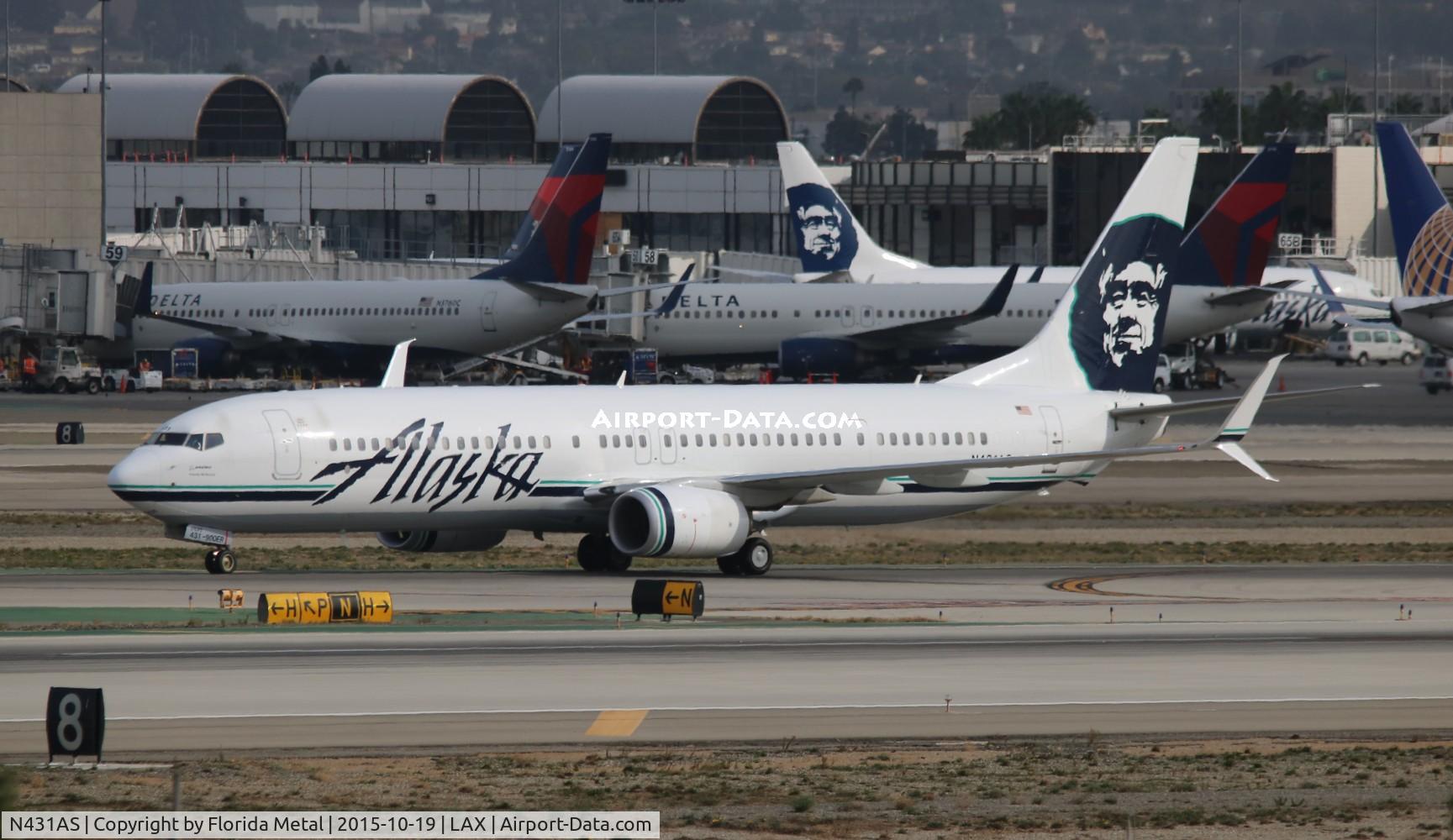 N431AS, 2013 Boeing 737-990/ER C/N 43255, Alaska