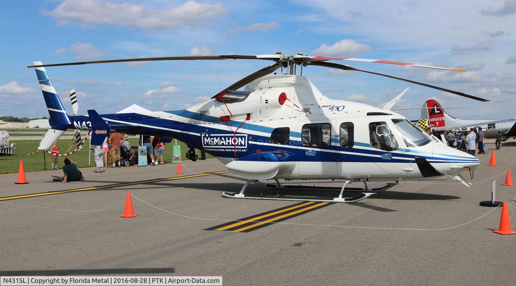 N431SL, 1997 Bell 430 C/N 49023, Bell 430