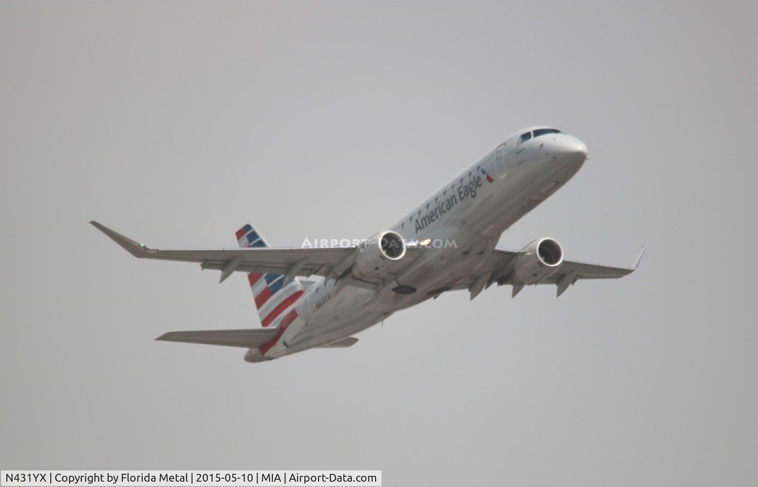 N431YX, 2014 Embraer 175LR (ERJ-170-200LR) C/N 17000413, American Eagle