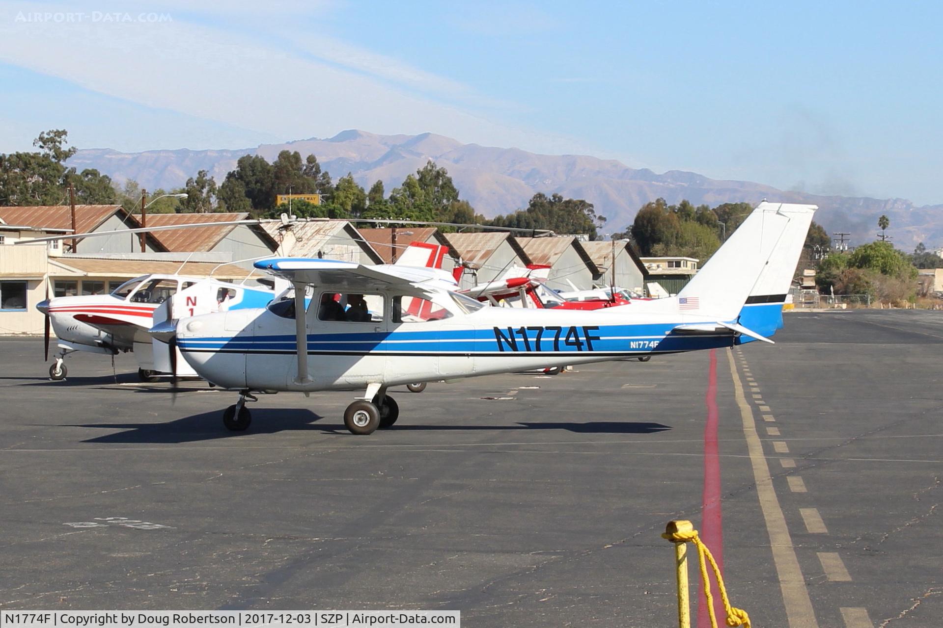 N1774F, 1966 Cessna 172H C/N 17255169, 1966 Cessna 172H SKYHAWK, Continental O-300 145 Hp 6 cylinder, taxi