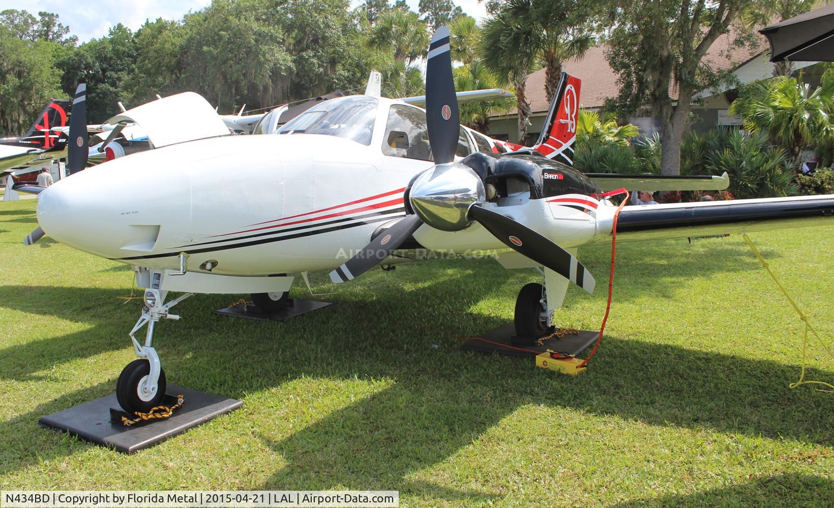 N434BD, 2015 Beechcraft G58 Baron C/N TH-2434, Baron G58