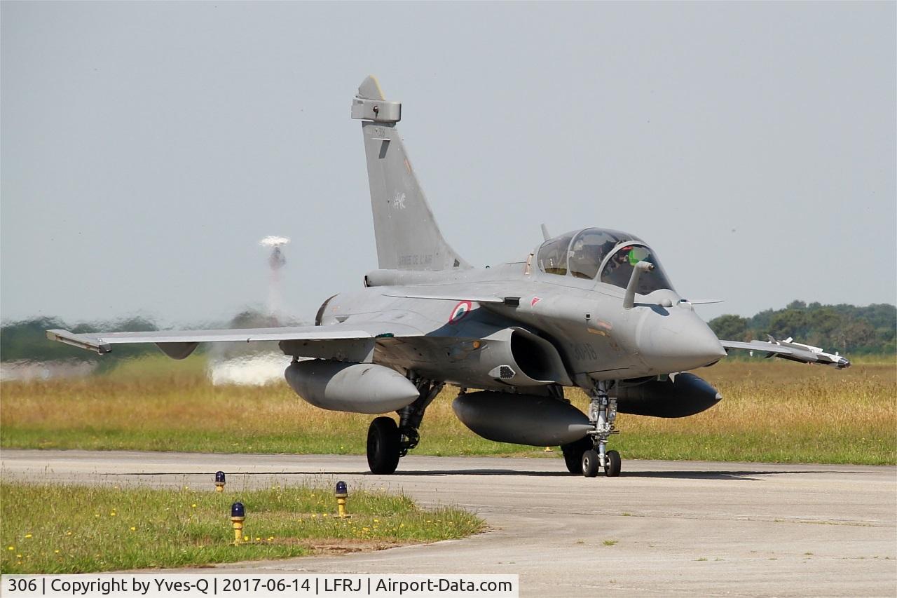 306, Dassault Rafale B C/N 306, Dassault Rafale B, Taxiing to flight line, Landivisiau Naval Air Base (LFRJ) Tiger Meet 2017