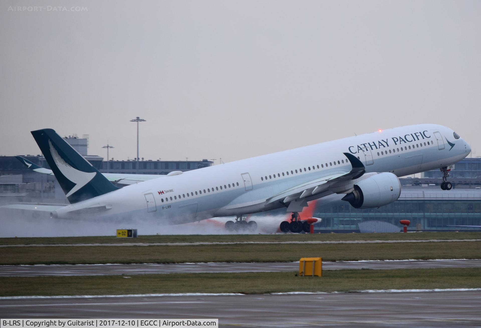 B-LRS, 2017 Airbus A350-941 C/N 128, At Manchester