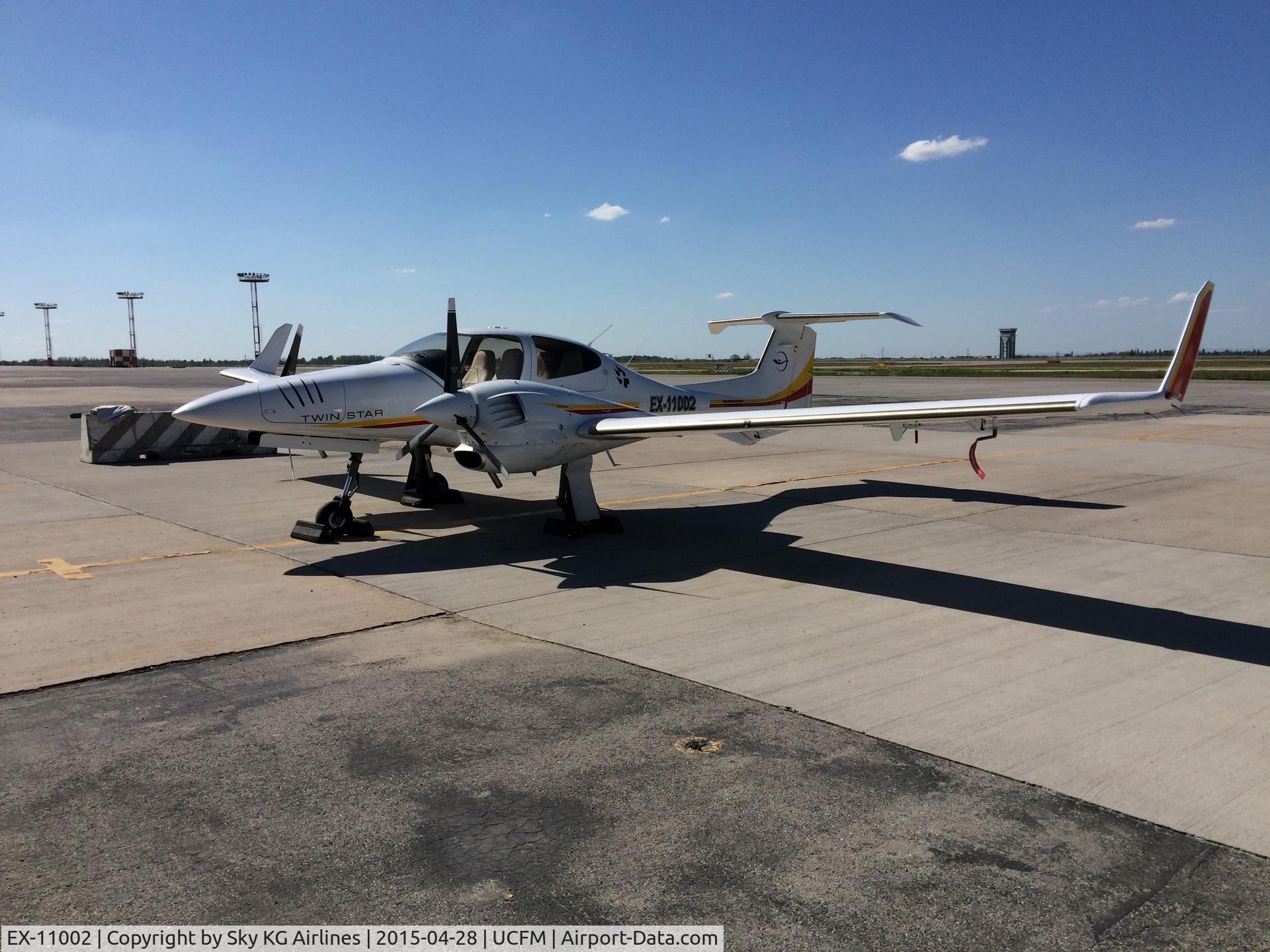 EX-11002, 2006 Diamond DA-42 Twin Star C/N 42.074, in Kyrgyzstan, Manas airport