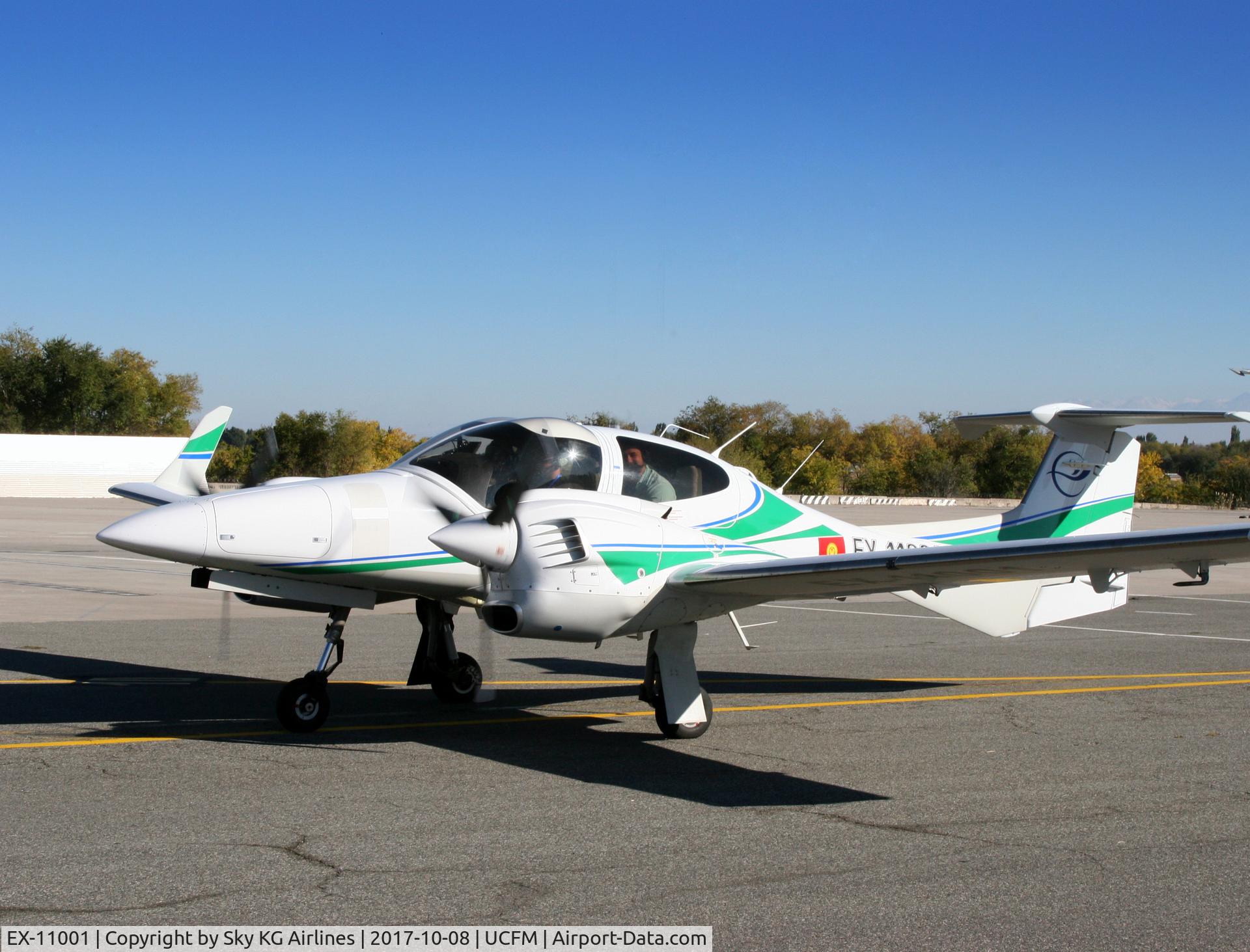 EX-11001, 2010 Diamond DA-42 NG Twin Star C/N 42.MN003, Kyrgyzstan, Manas airport