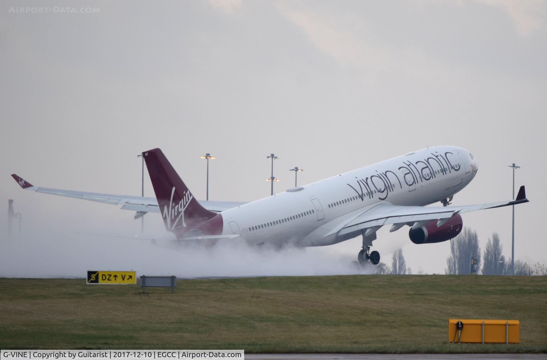 G-VINE, 2011 Airbus A330-343X C/N 1231, At Manchester