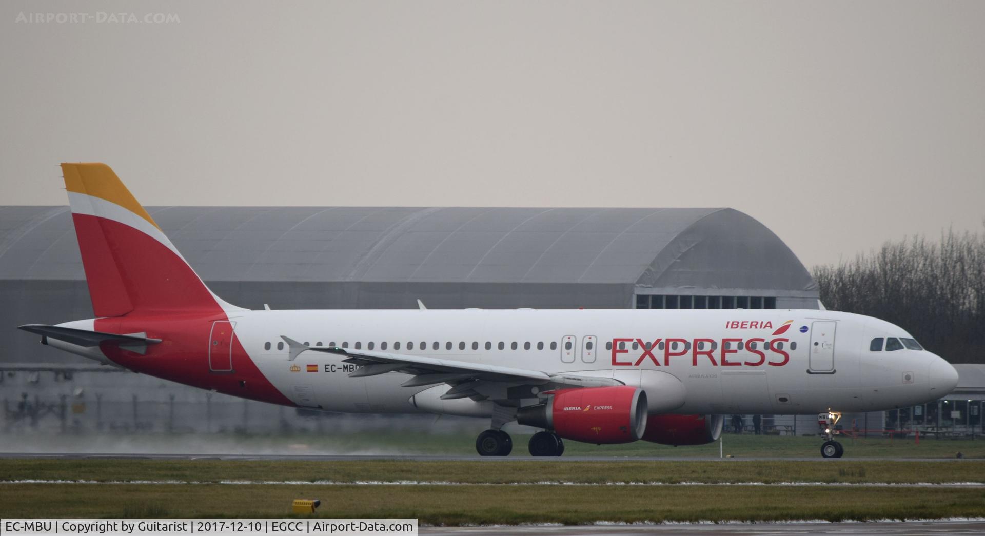 EC-MBU, 2000 Airbus A320-214 C/N 1198, At Manchester
