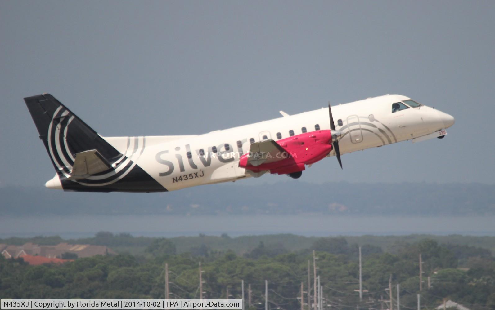 N435XJ, 1998 Saab 340B C/N 340B-435, Silver Airways