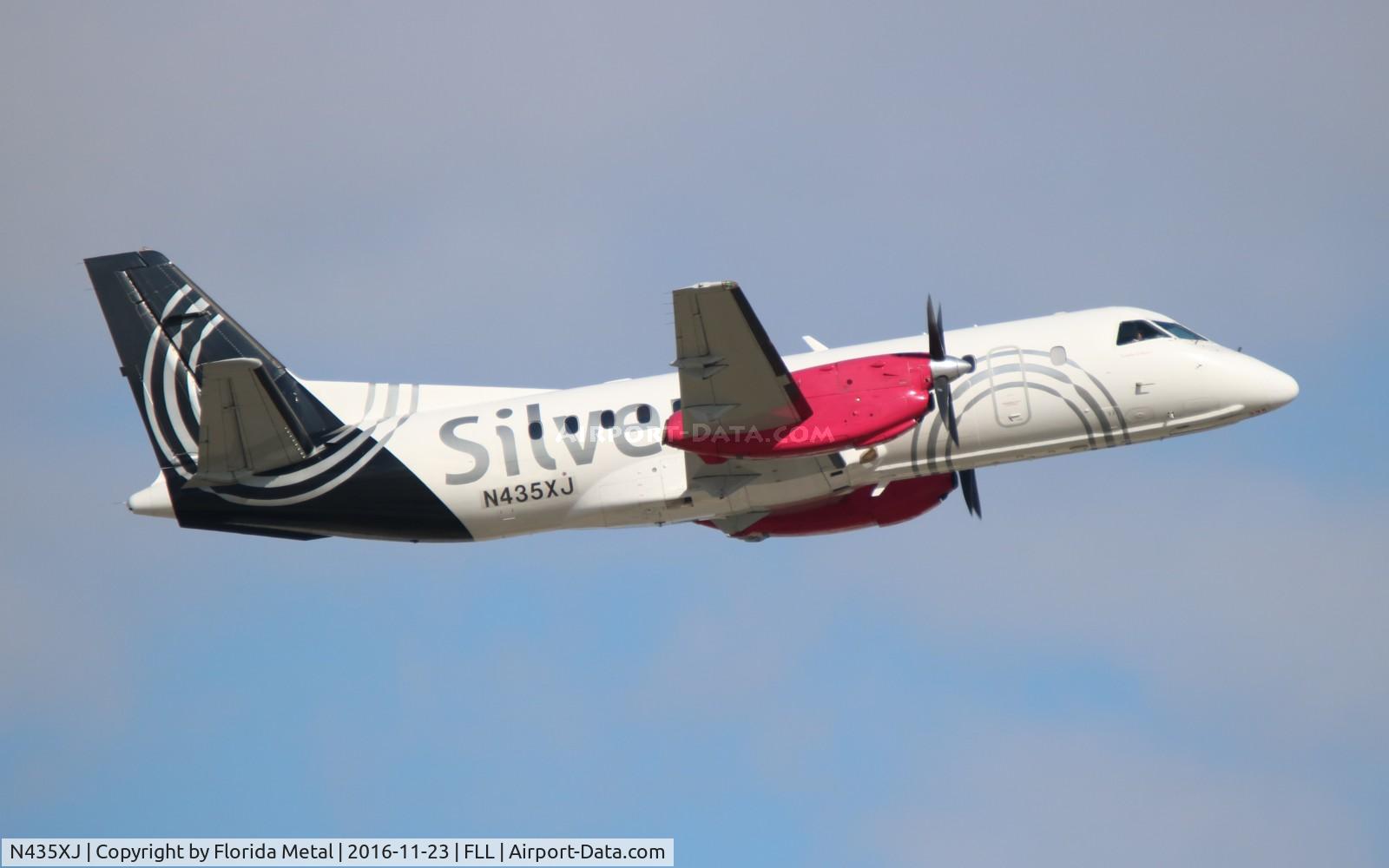 N435XJ, 1998 Saab 340B C/N 340B-435, Silver Airways