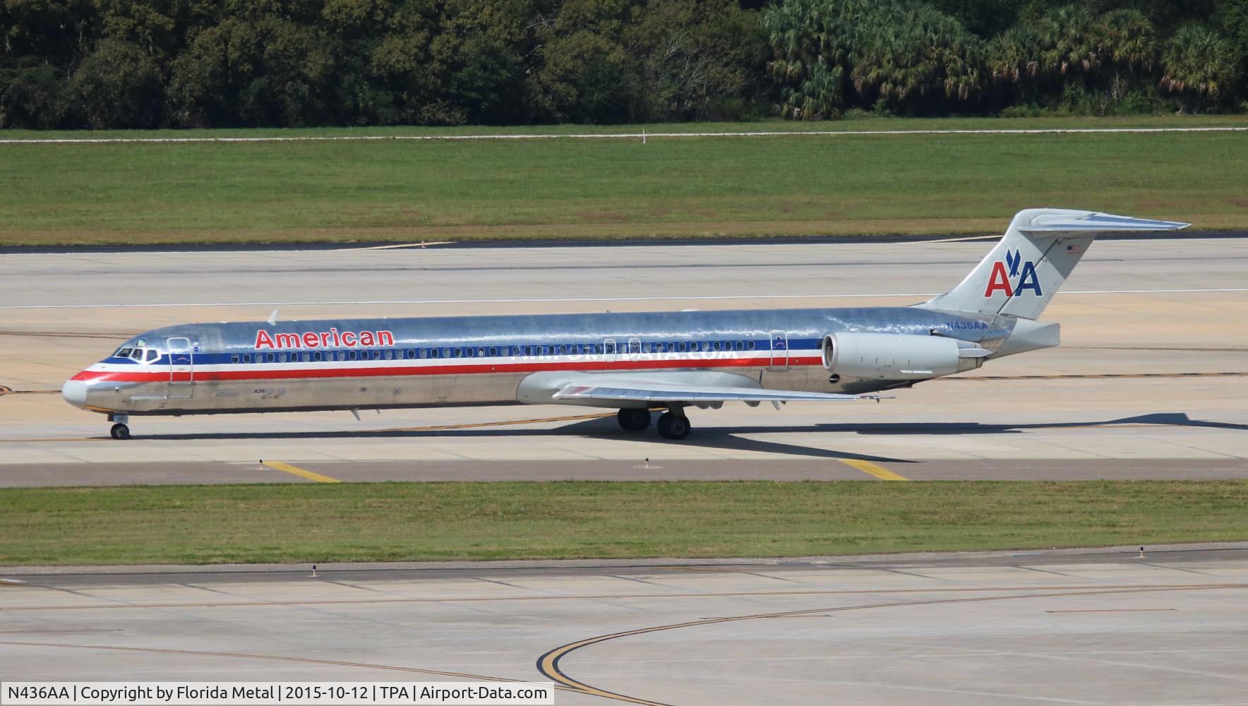 N436AA, 1987 McDonnell Douglas MD-83 (DC-9-83) C/N 49454, American