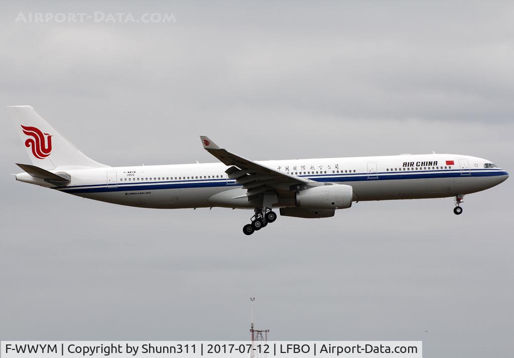 F-WWYM, 2017 Airbus A330-343 C/N 1802, C/n 1802 - To be B-8383