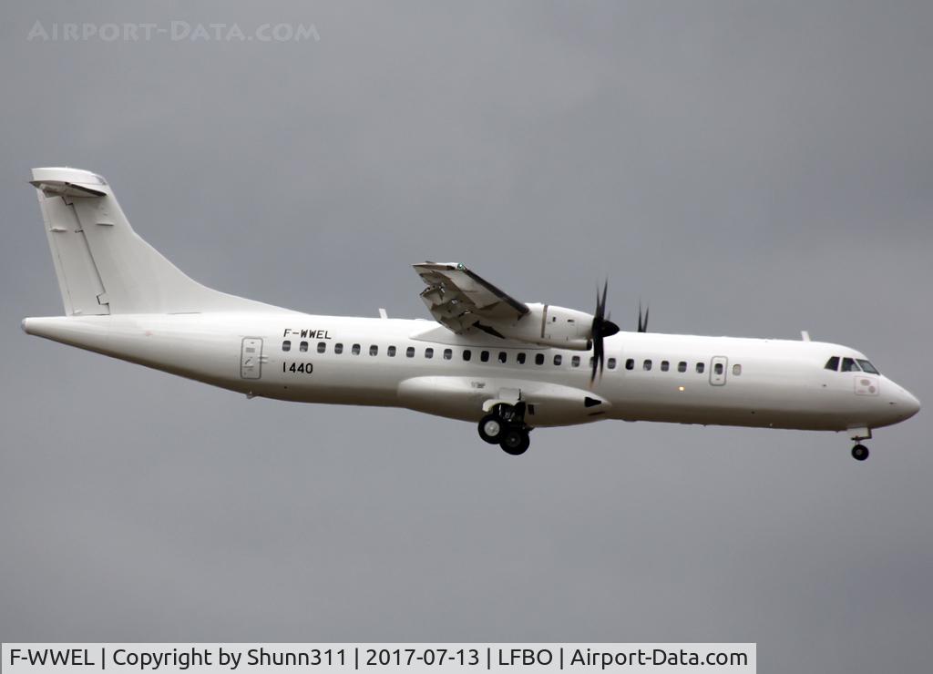 F-WWEL, 2017 ATR 72-600 C/N 1440, C/n 1440 - To be OY-YCD