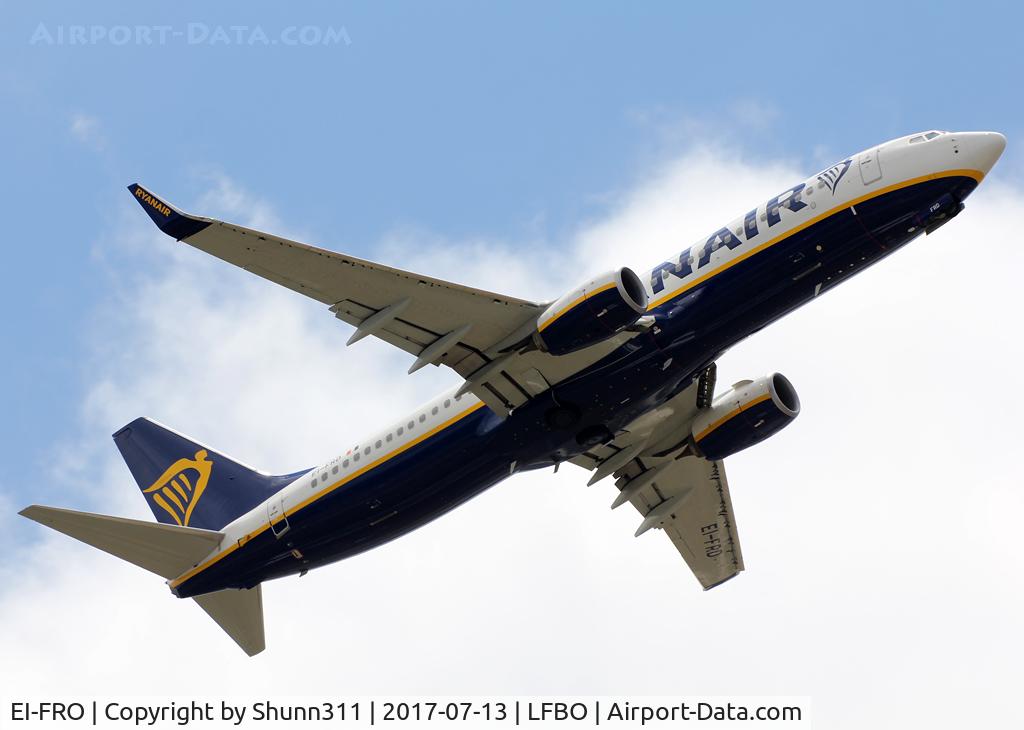 EI-FRO, 2016 Boeing 737-8AS C/N 44742, Climbing after take off from rwy 32R