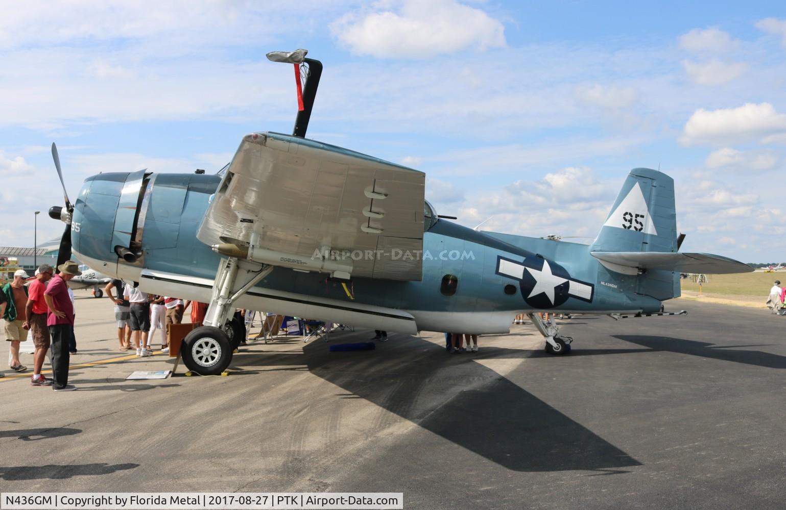N436GM, Grumman TBM-3E Avenger C/N 4341 (Bu91436), Avenger