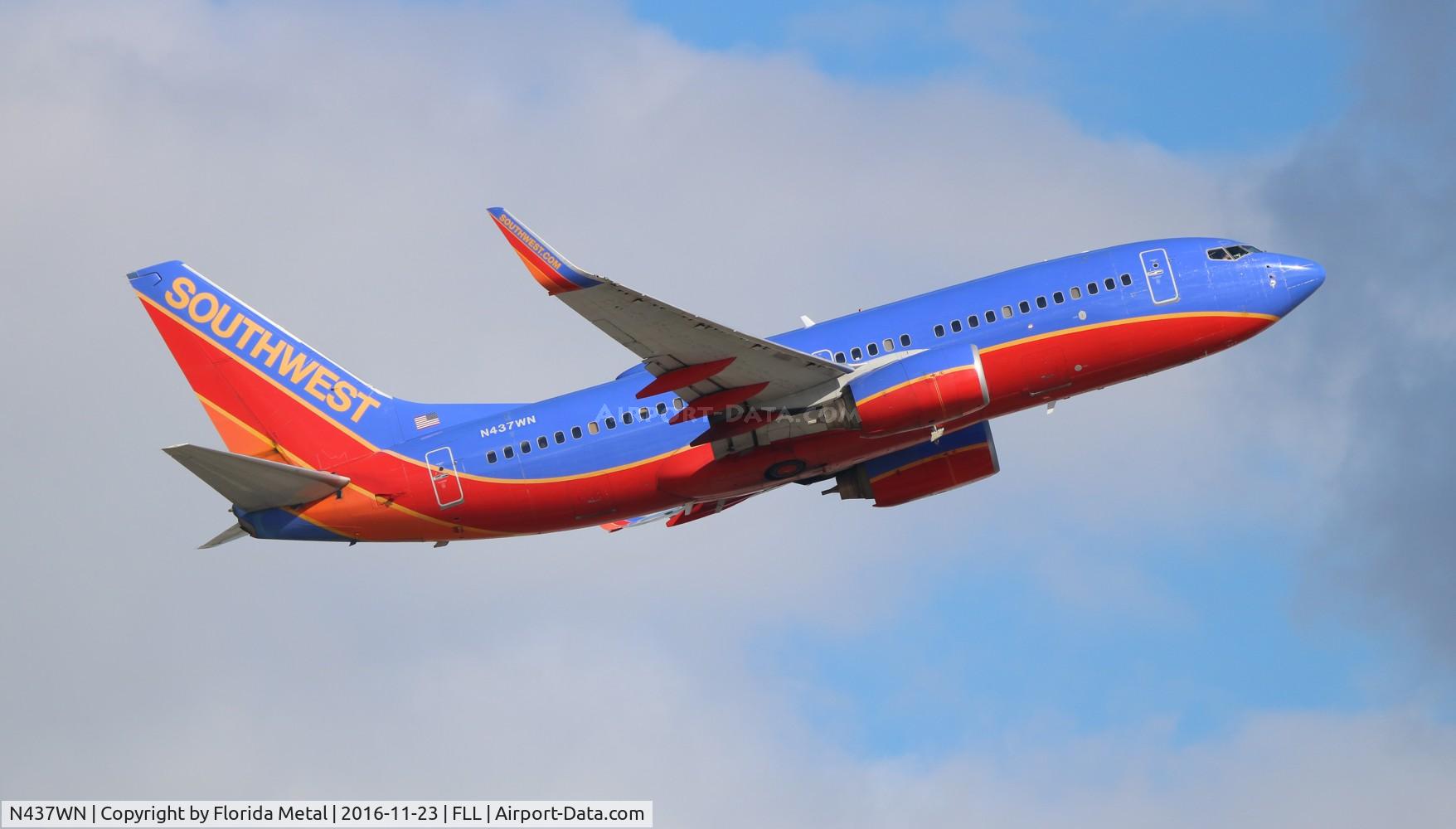 N437WN, 2003 Boeing 737-7H4 C/N 29832, Southwest