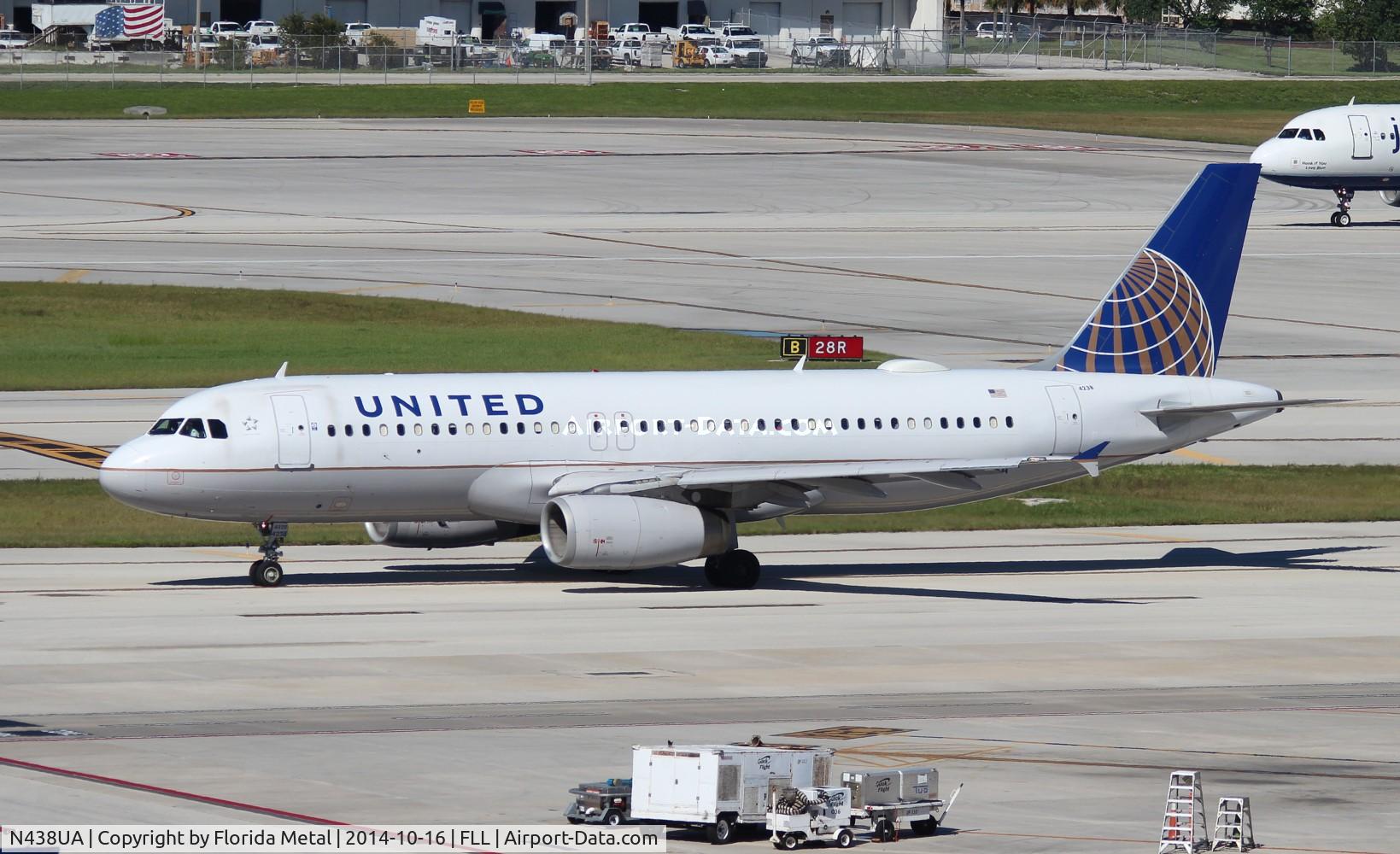N438UA, 1997 Airbus A320-232 C/N 678, United