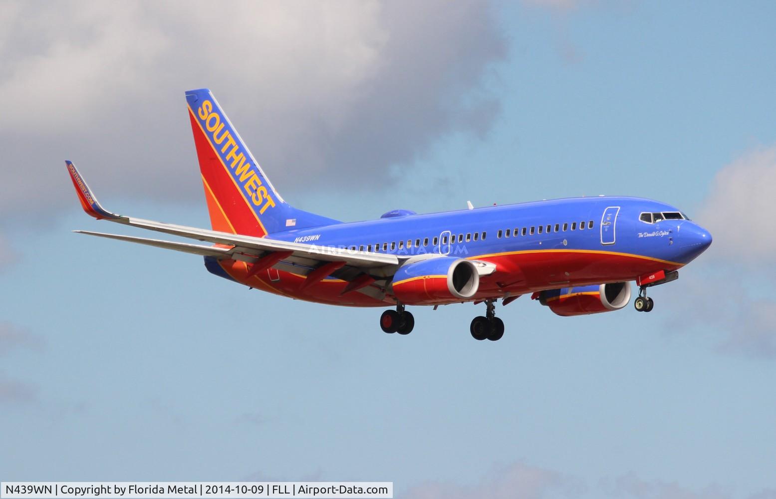 N439WN, 2003 Boeing 737-7H4 C/N 29834, Southwest