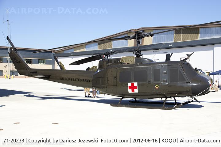 71-20233, 1971 Bell UH-1H Iroquois C/N 13057, Bell UH-1H Iroquois (Huey)   C/N  71-20233 Rhode Island Quonset Air Museum (QAM)
