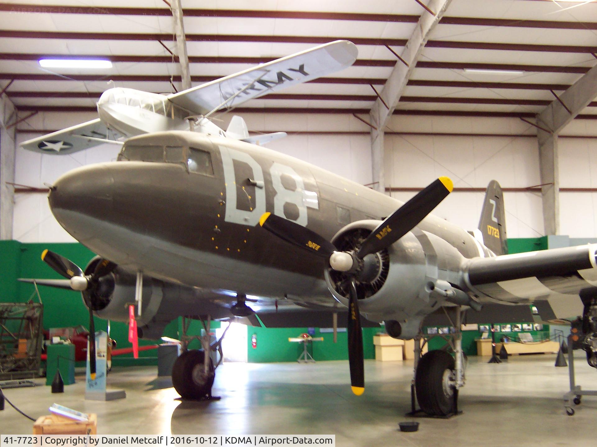 41-7723, 1942 Douglas C-47-DL C/N 4201, Pima Air & Space Museum