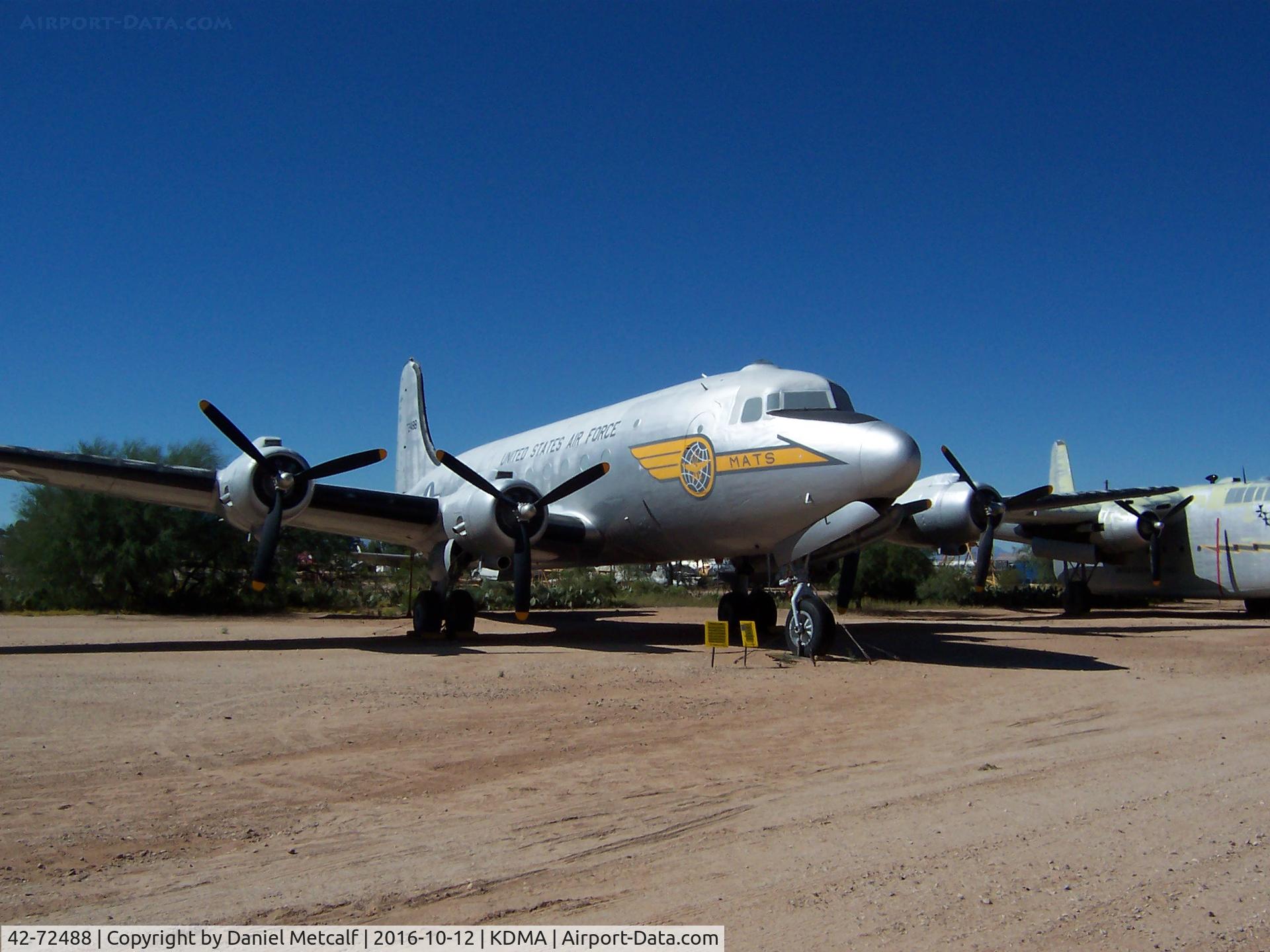 42-72488, Douglas C-54D Skymaster C/N 10593/324, Pima Air & Space Museum