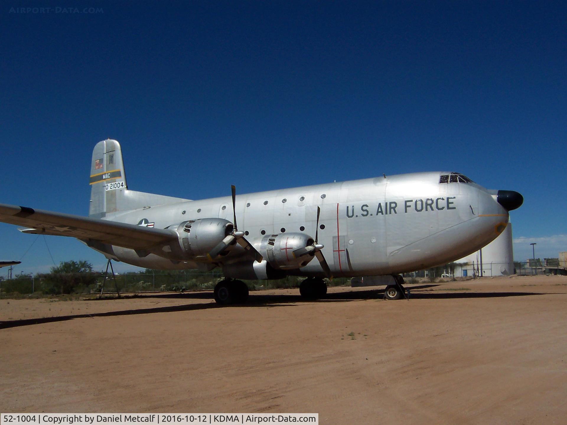 52-1004, 1952 Douglas C-124C Globemaster II C/N 43913, Pima Air & Space Museum