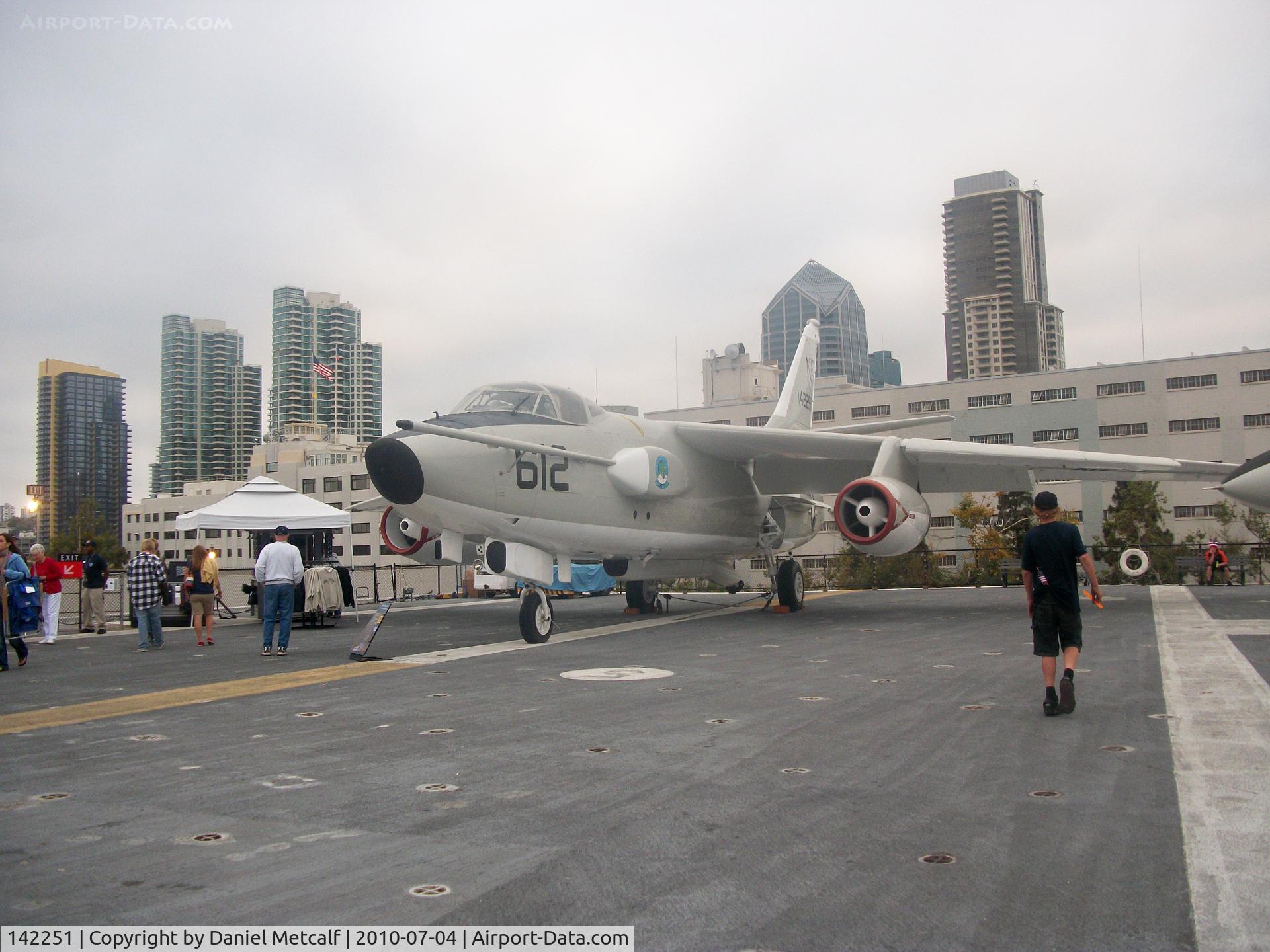 142251, Douglas EKA-3B Skywarrior C/N 11577, USS Midway Museum