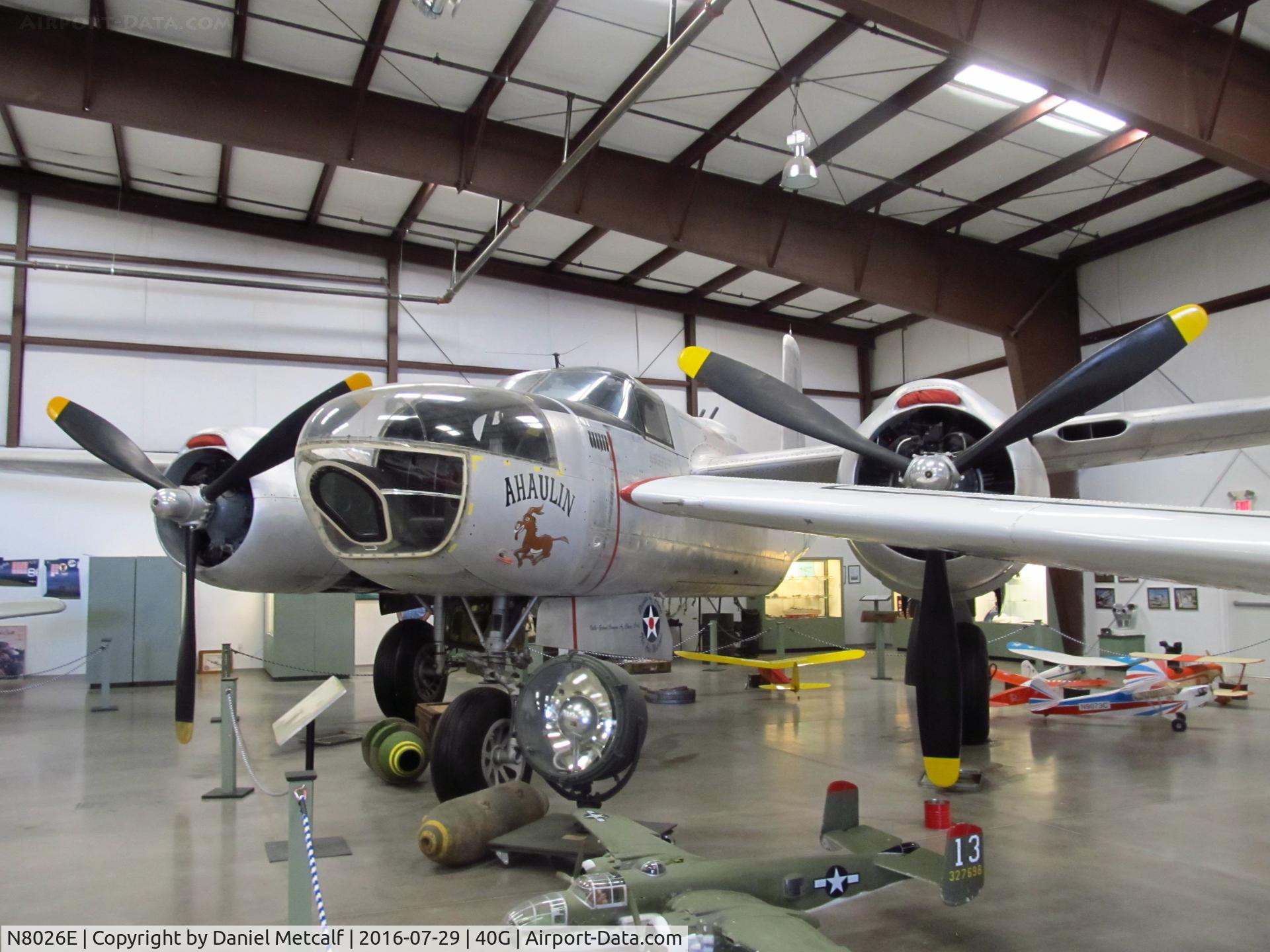 N8026E, 1944 Douglas RB-26C Invader C/N 28602, Planes of Fame Air Museum (Valle-Williams, AZ Location)