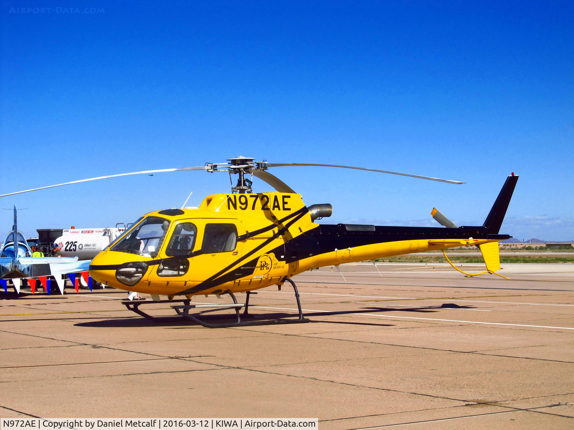 N972AE, 1999 Eurocopter AS-350B-3 Ecureuil Ecureuil C/N 3234, Phoenix-Mesa Gateway Airport Gateway Aviation Day 2016