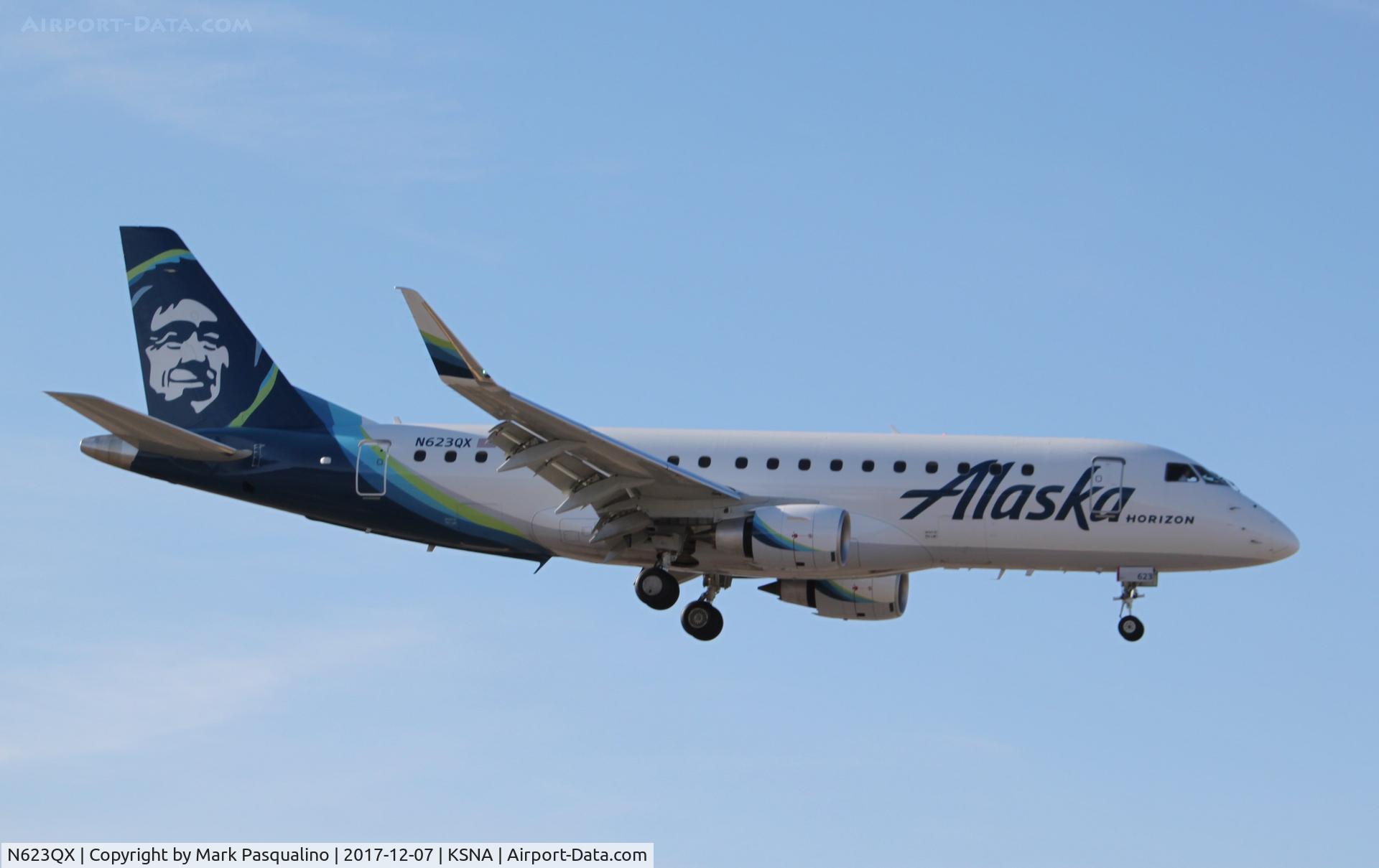 N623QX, 2017 Embraer 175LR (ERJ-170-200LR) C/N 17000652, ERJ 170-200 LR