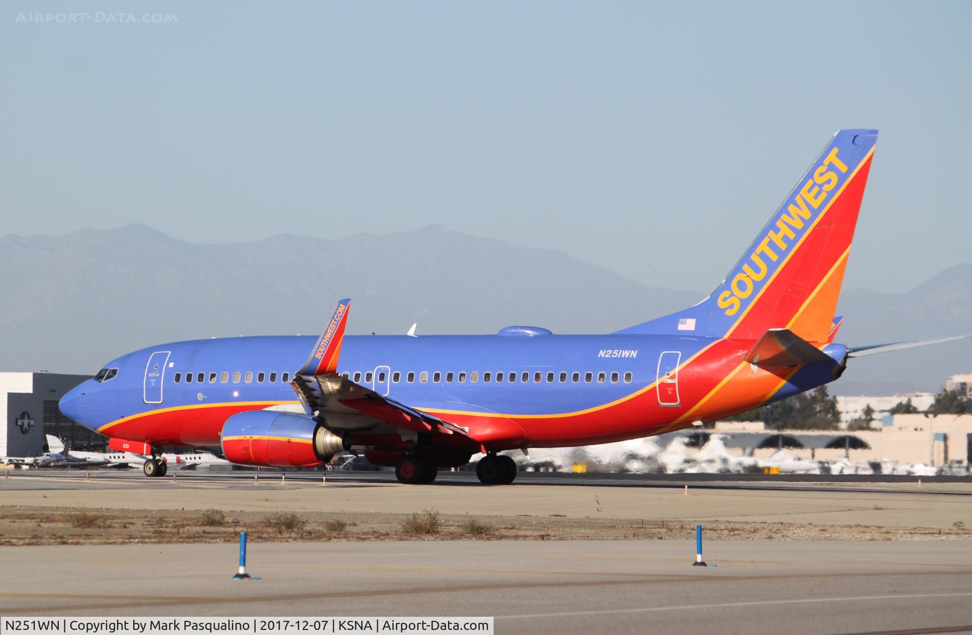 N251WN, 2006 Boeing 737-7H4 C/N 32510, Boeing 737-700