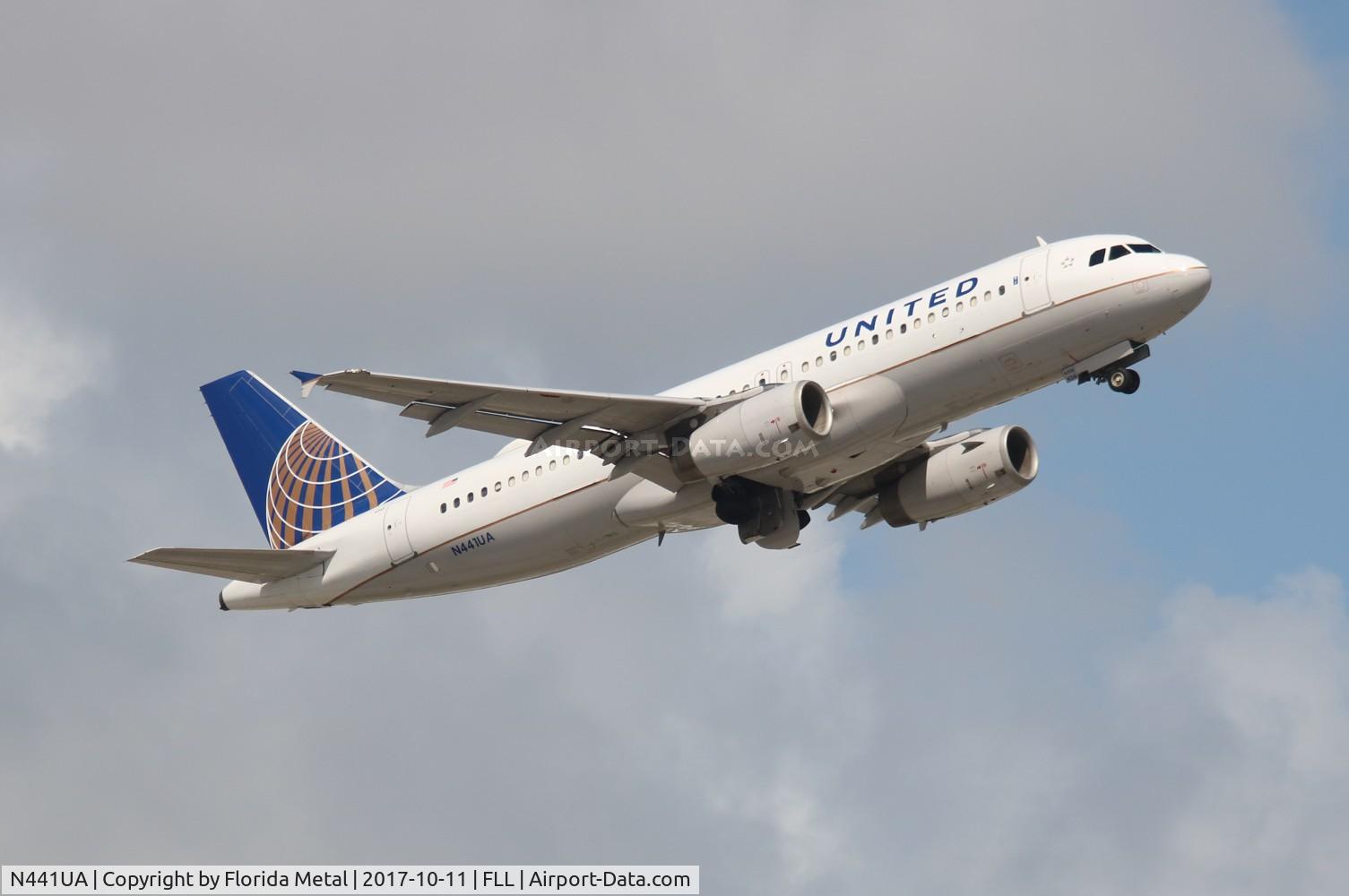 N441UA, 1997 Airbus A320-232 C/N 751, United