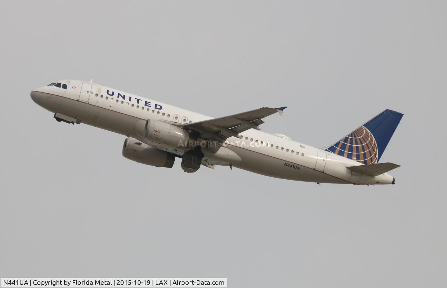 N441UA, 1997 Airbus A320-232 C/N 751, United