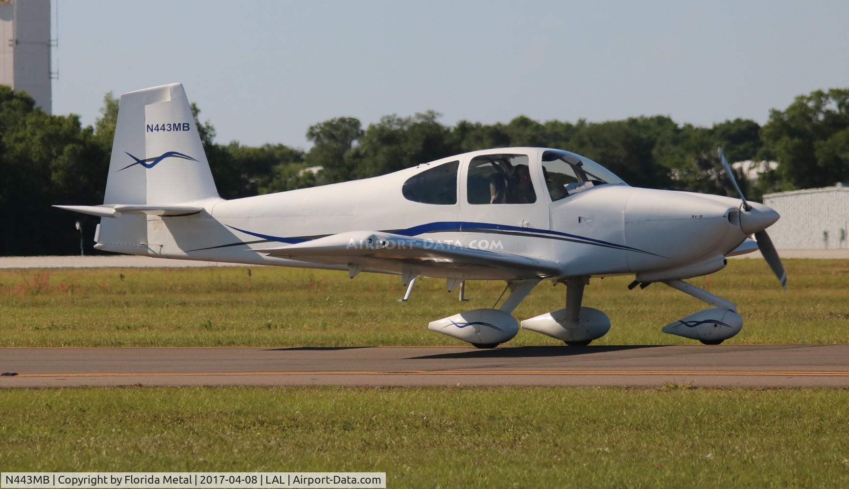 N443MB, 2007 Vans RV-10 C/N 40629, RV-10