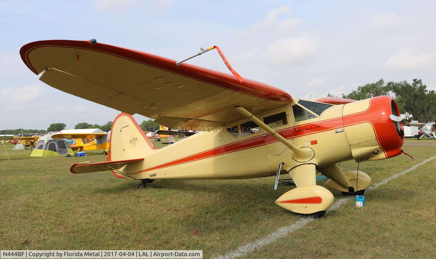 N444BF, 1947 Stinson V77 Reliant C/N 77-434, Stinson V77