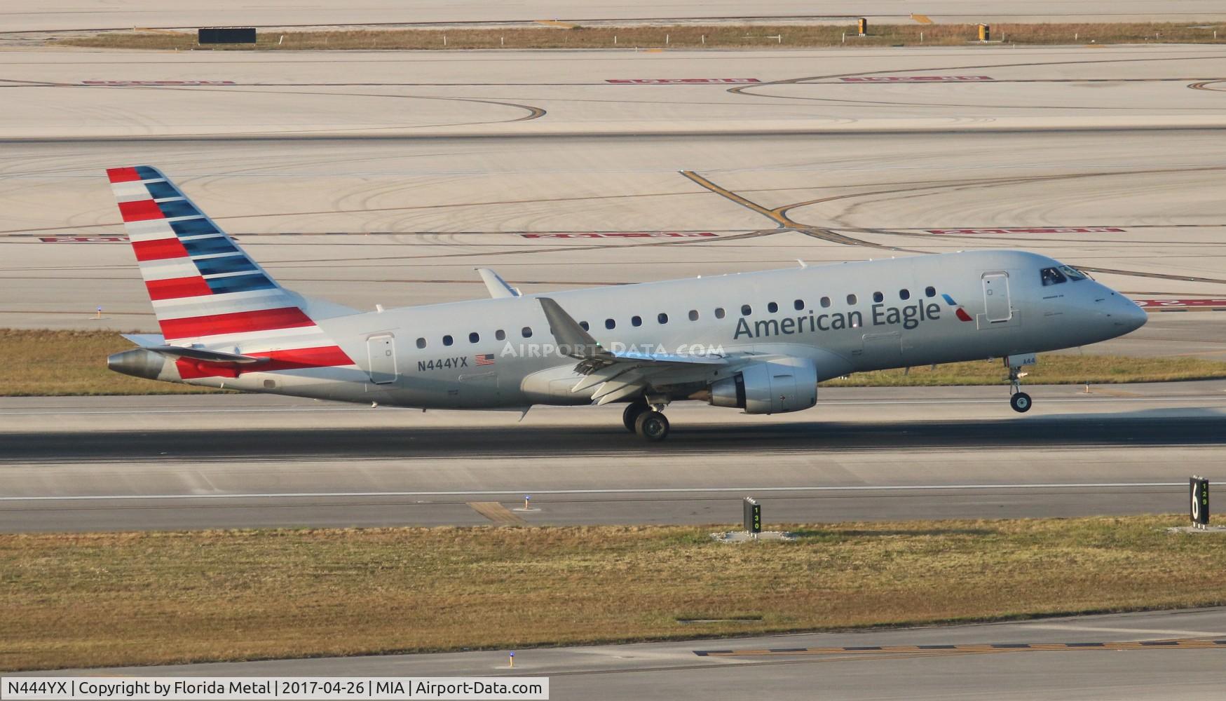 N444YX, 2015 Embraer 175LR (ERJ-170-200LR) C/N 17000453, American Eagle