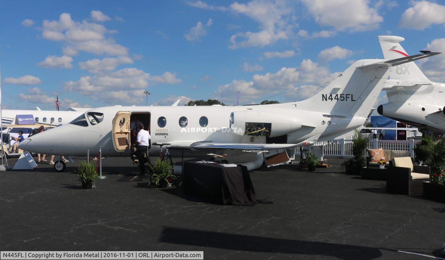 N445FL, 2003 Raytheon Beechjet 400A C/N RK-345, Beech 400A