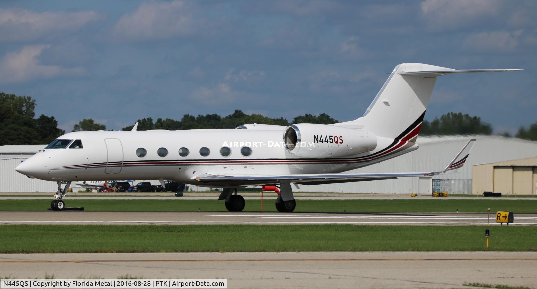 N445QS, 2006 Gulfstream Aerospace GIV-X (G450) C/N 4037, Net Jets