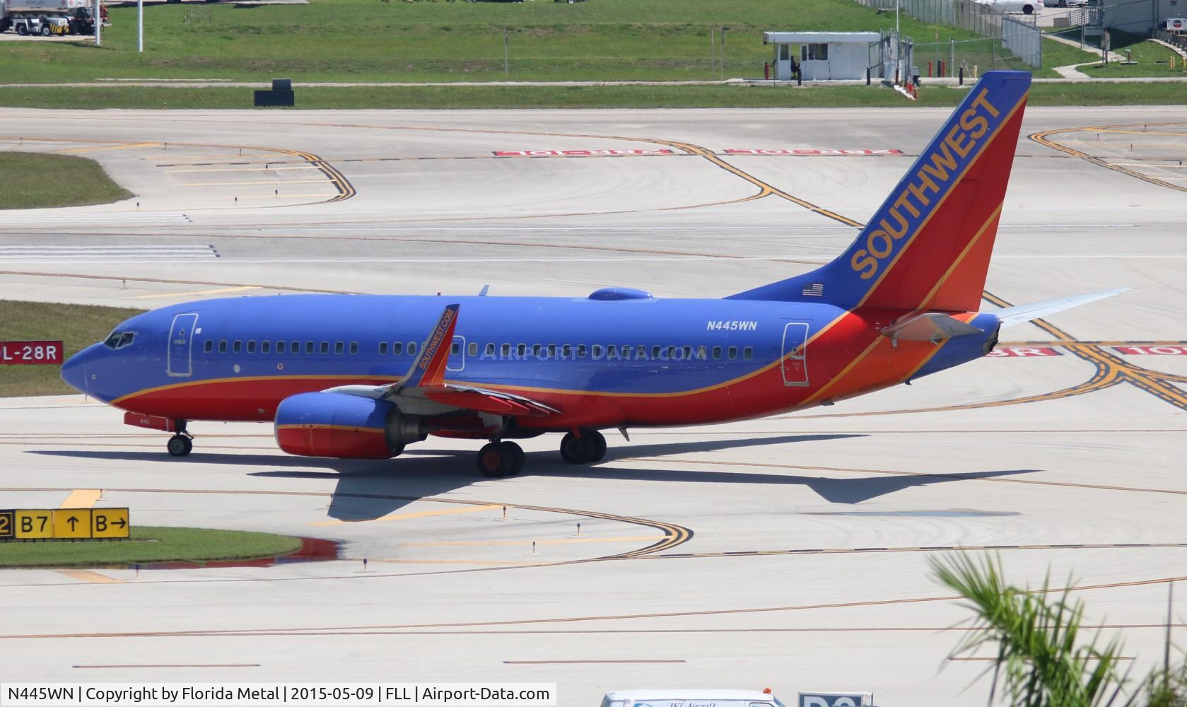 N445WN, 2003 Boeing 737-7H4 C/N 29841, Southwest