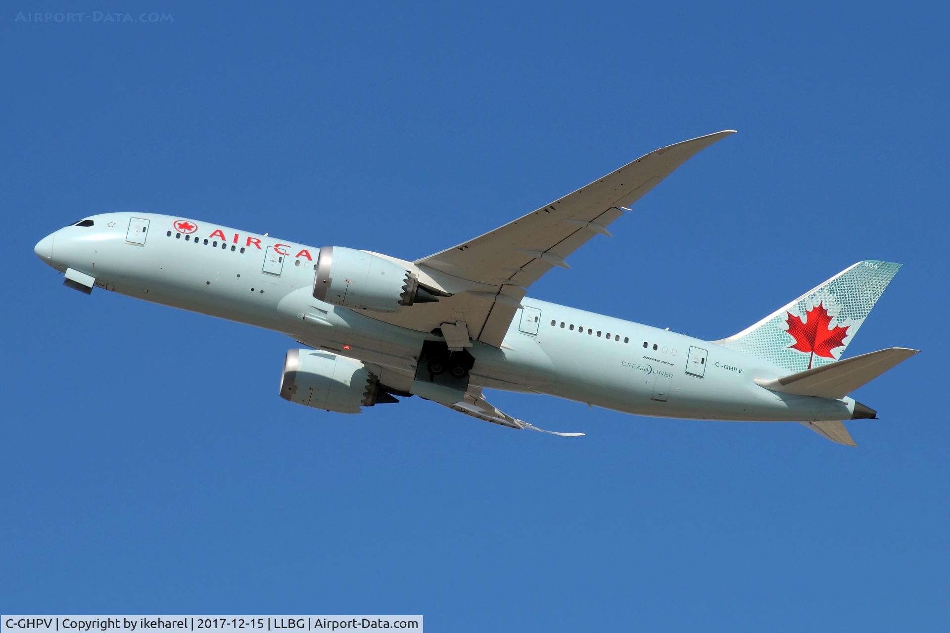 C-GHPV, 2014 Boeing 787-8 Dreamliner C/N 35260, Once more, AC C-GHPV Dreamliner after T/O, en-route to Toronto.