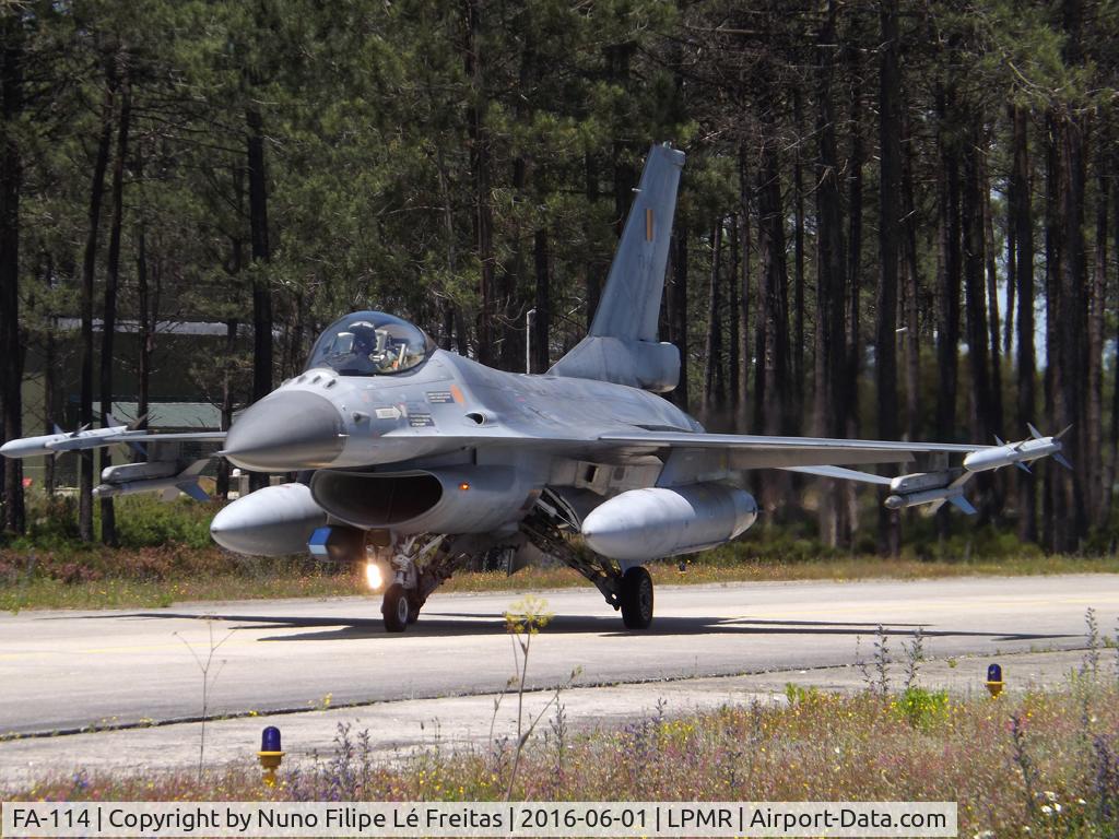 FA-114, 1988 SABCA F-16AM Fighting Falcon C/N 6H-114, Taxying.