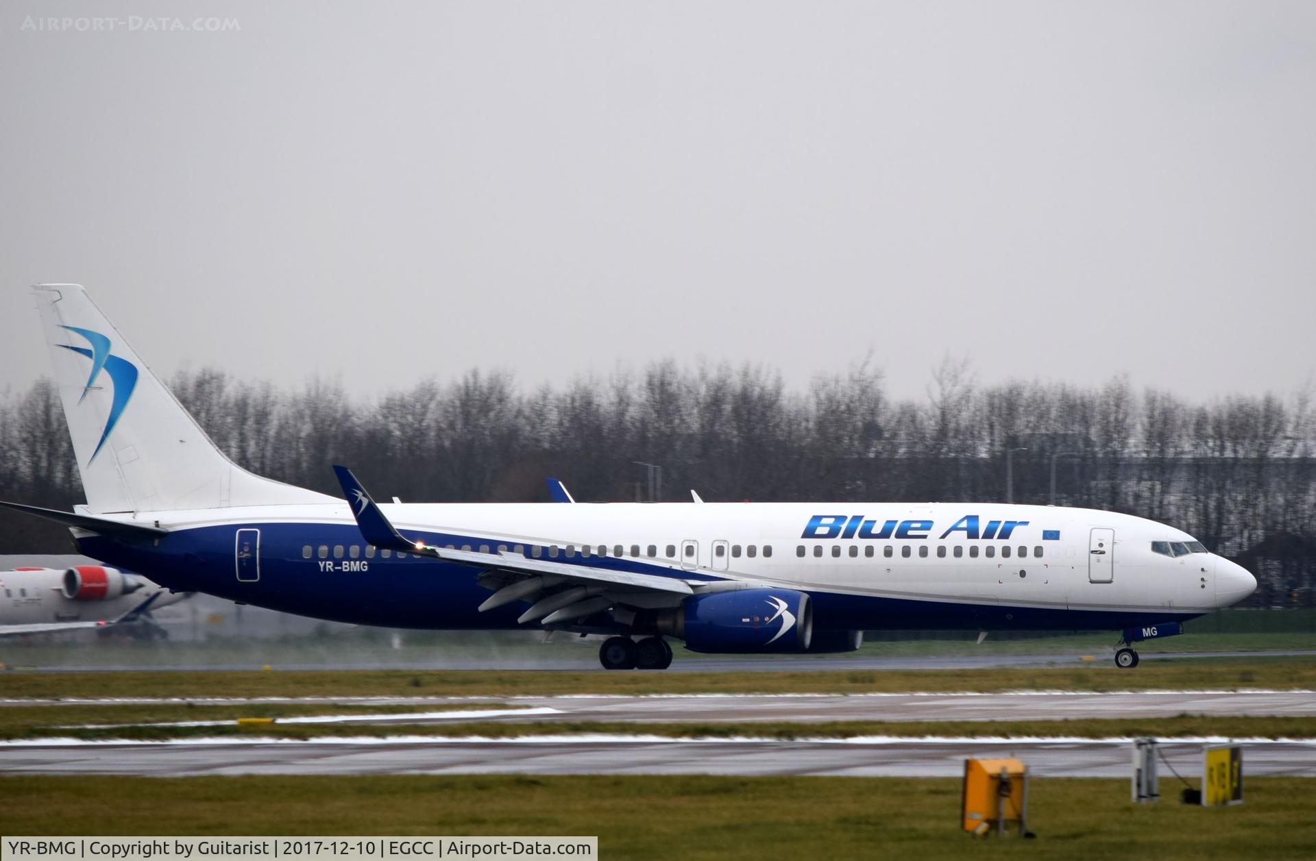 YR-BMG, 2000 Boeing 737-86N C/N 30231, At Manchester
