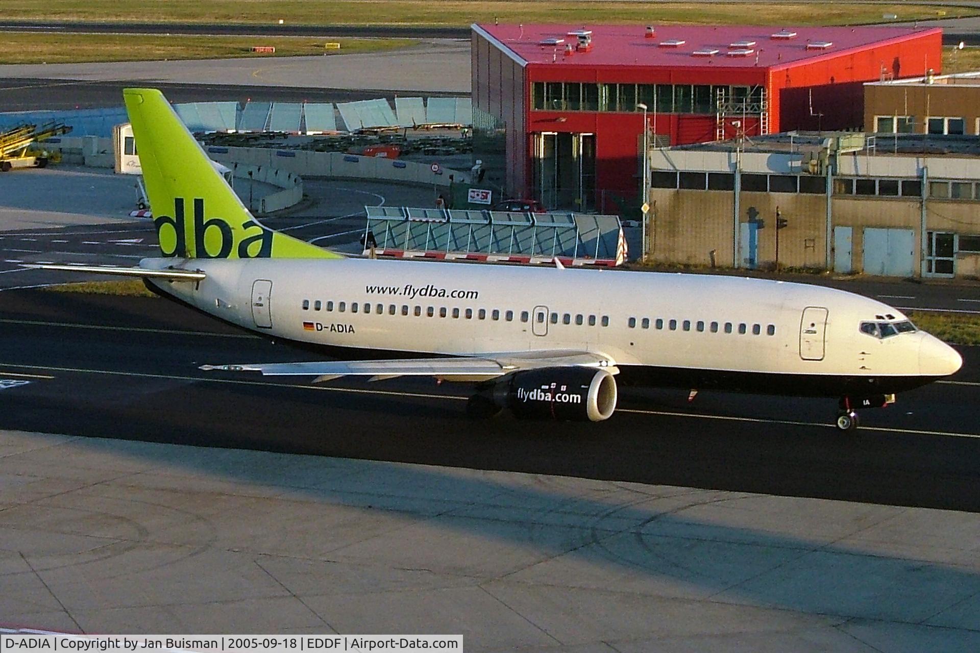 D-ADIA, 1999 Boeing 737-33Q C/N 30333, Deutsche BA current YL-BBJ airBaltic