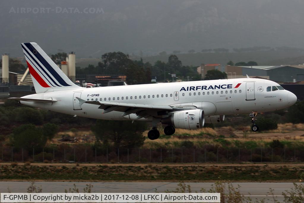 F-GPMB, 1996 Airbus A319-113 C/N 600, Landing